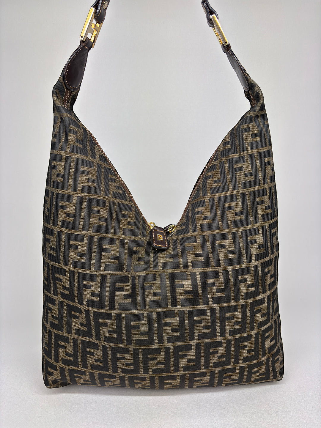 Fendi Vintage Zucchino Hobo / Shoulder-Bag