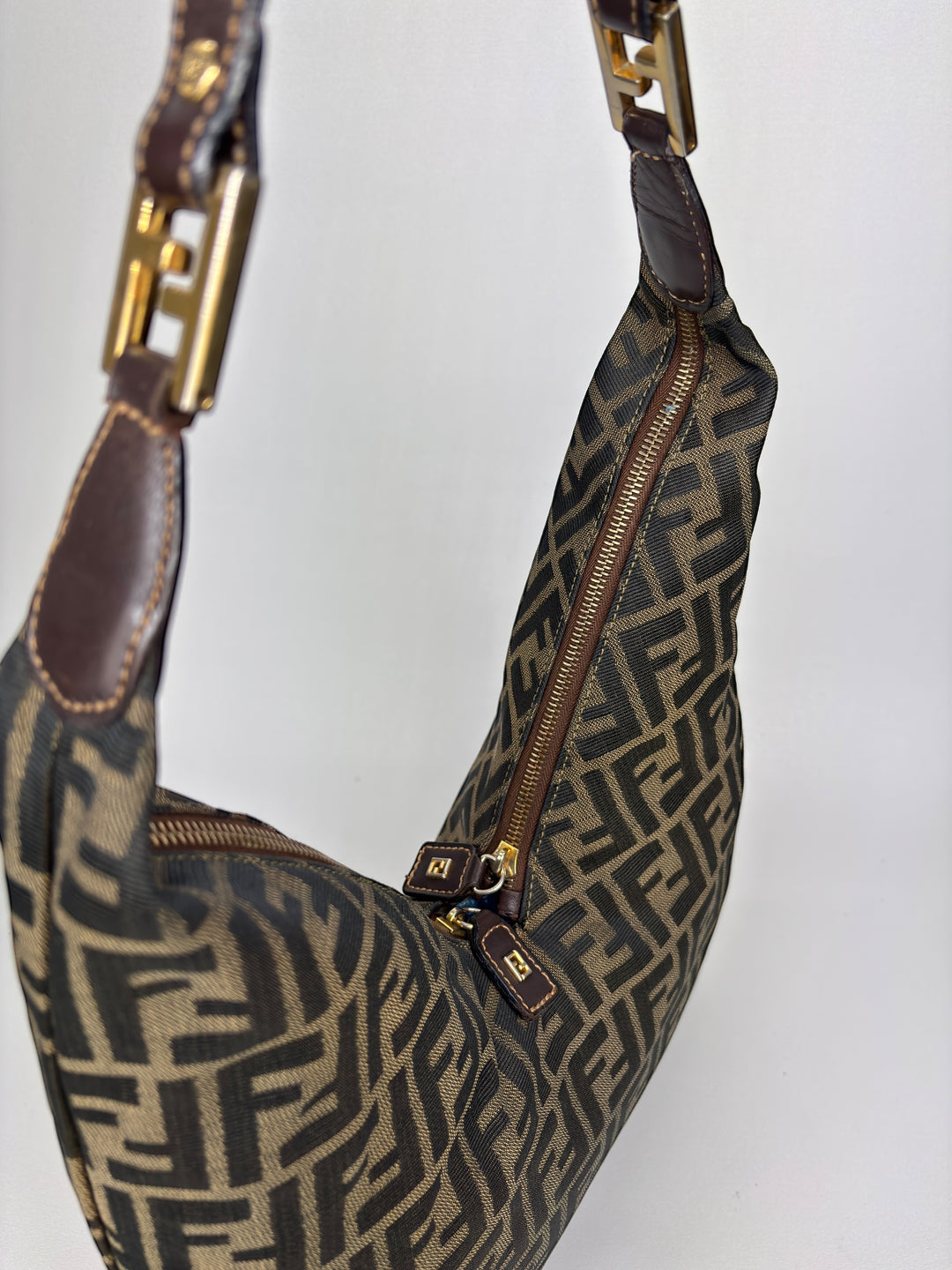 Fendi Vintage Zucchino Hobo / Shoulder-Bag