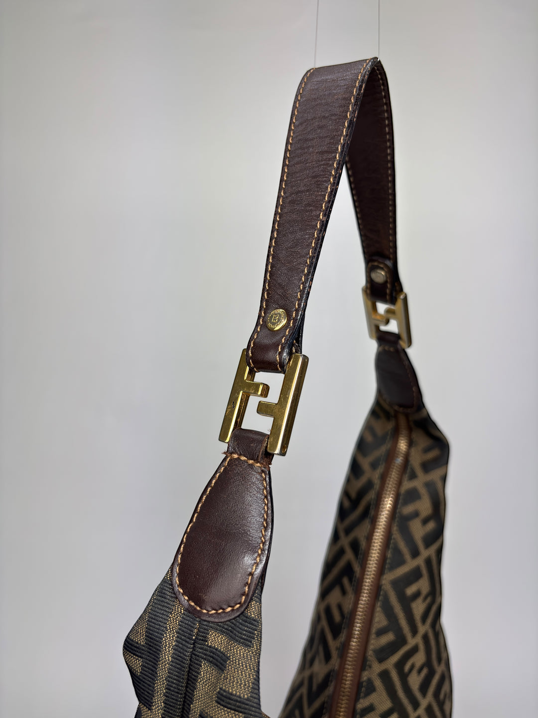 Fendi Vintage Zucchino Hobo / Shoulder-Bag
