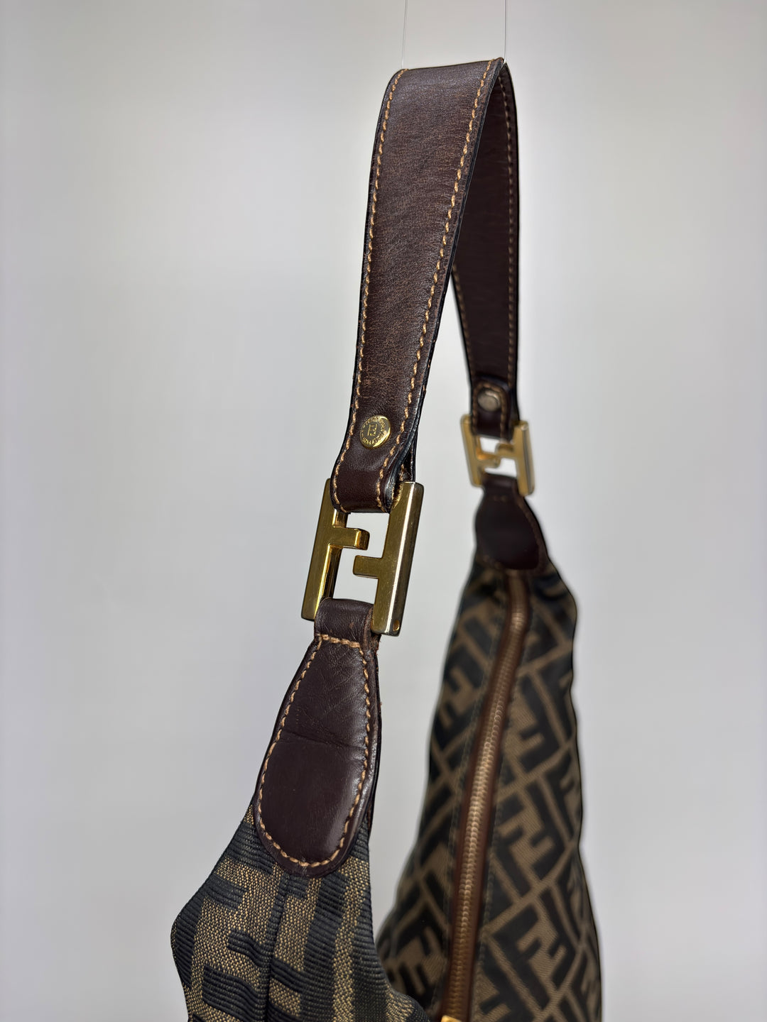 Fendi Vintage Zucchino Hobo / Shoulder-Bag