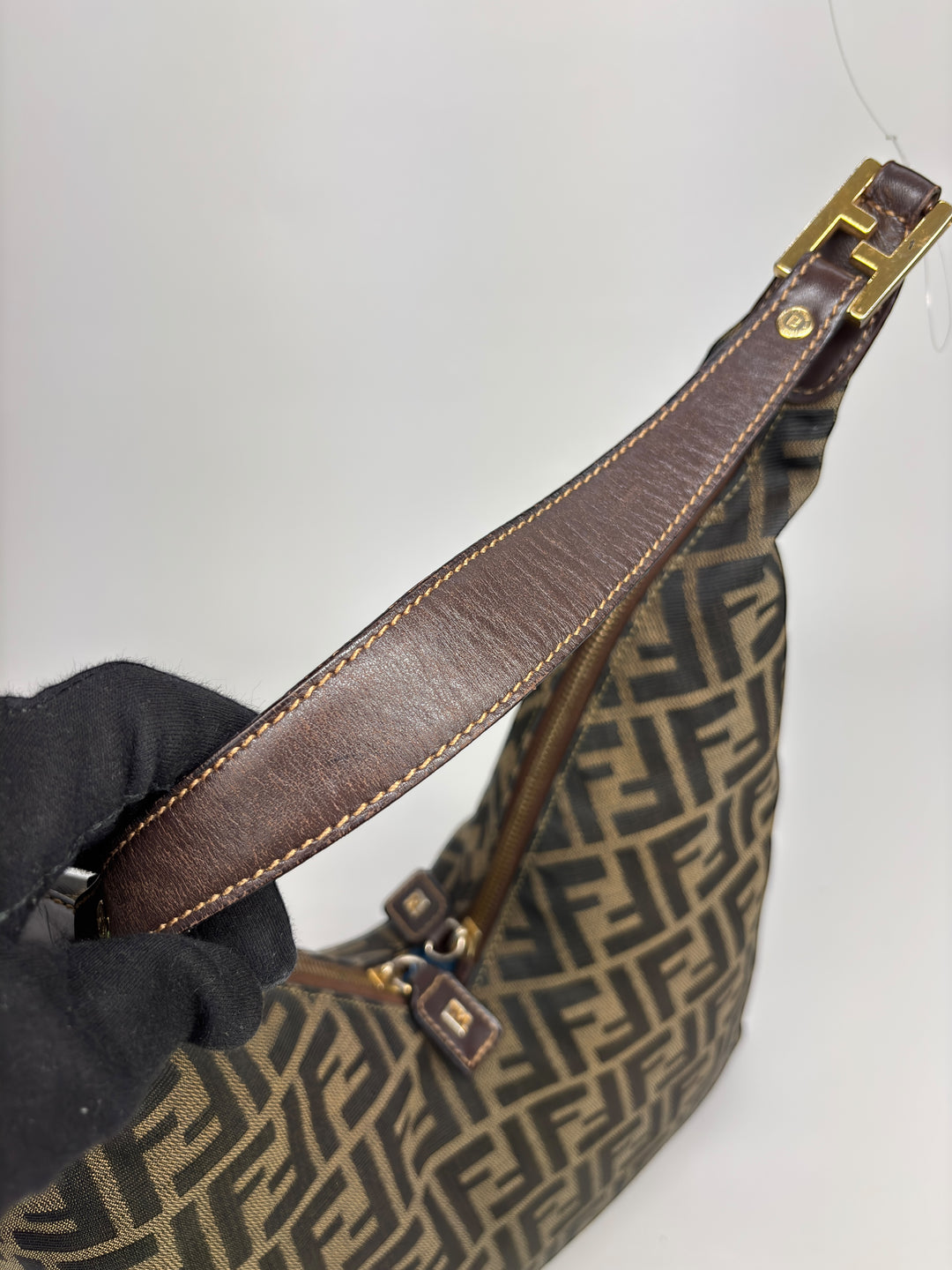 Fendi Vintage Zucchino Hobo / Shoulder-Bag