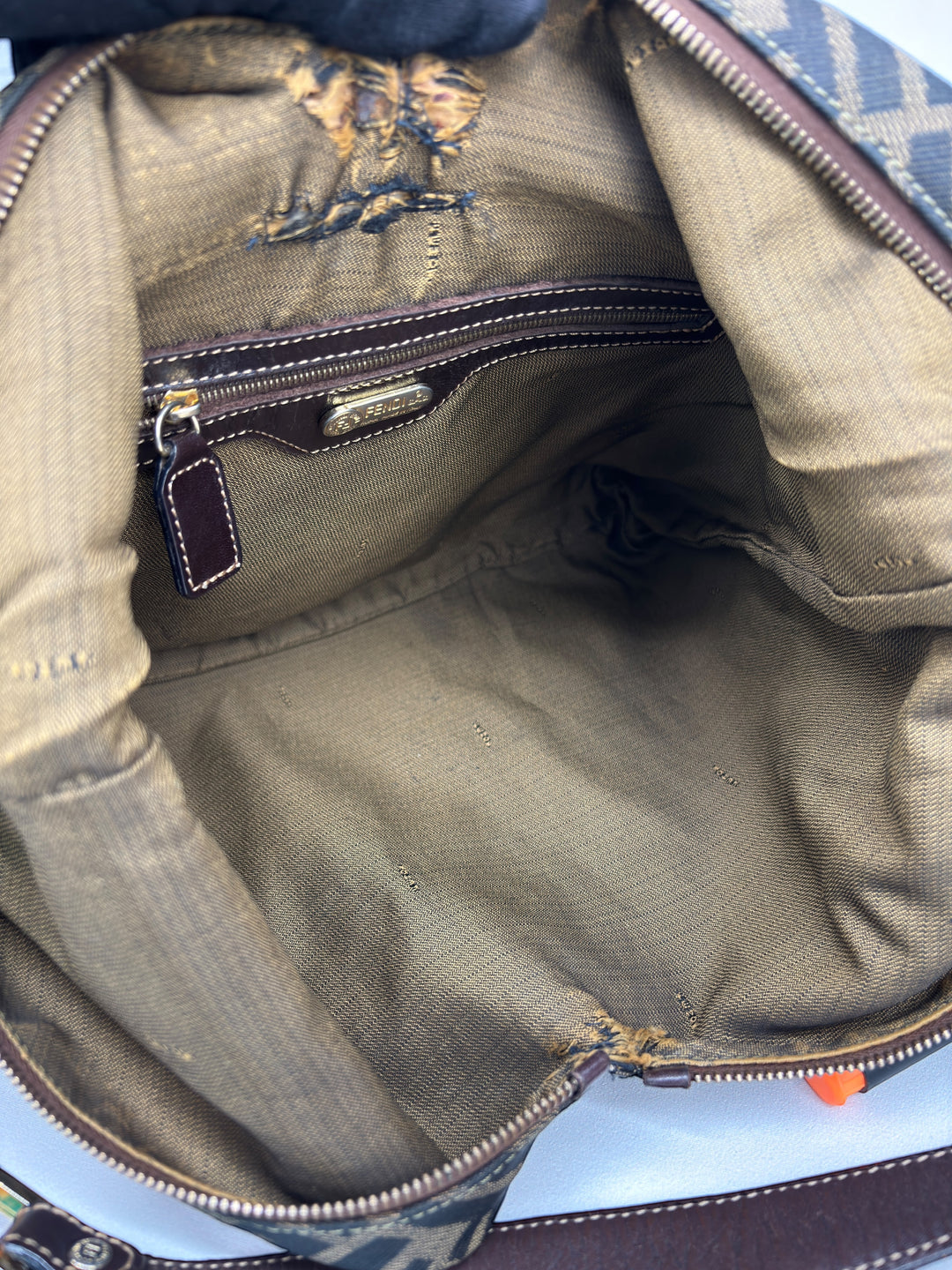 Fendi Vintage Zucchino Hobo / Shoulder-Bag