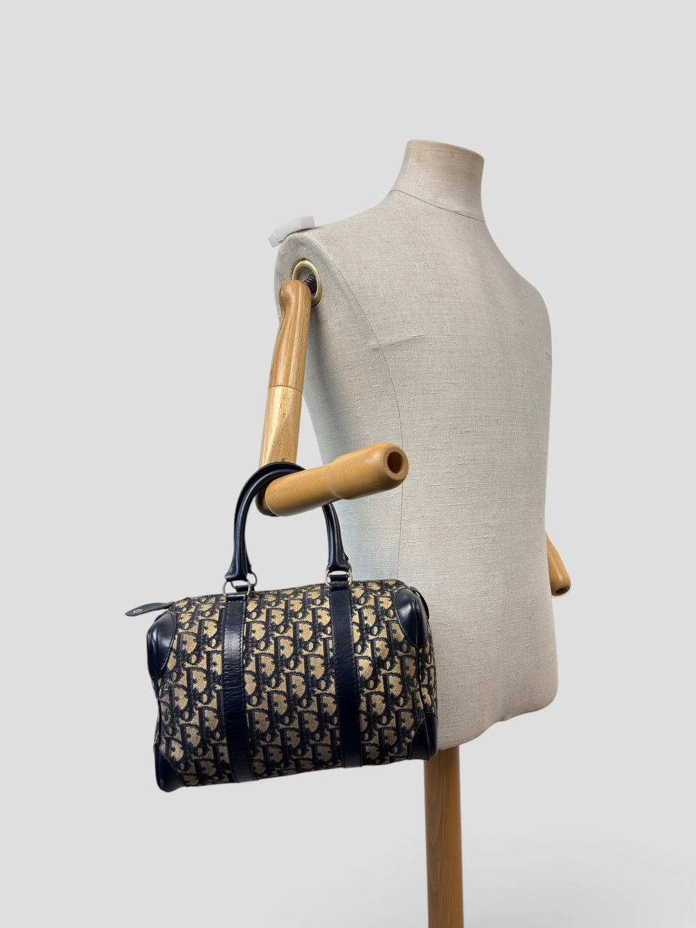 Christian Dior Oblique Trotter Boston Shoulder Bag