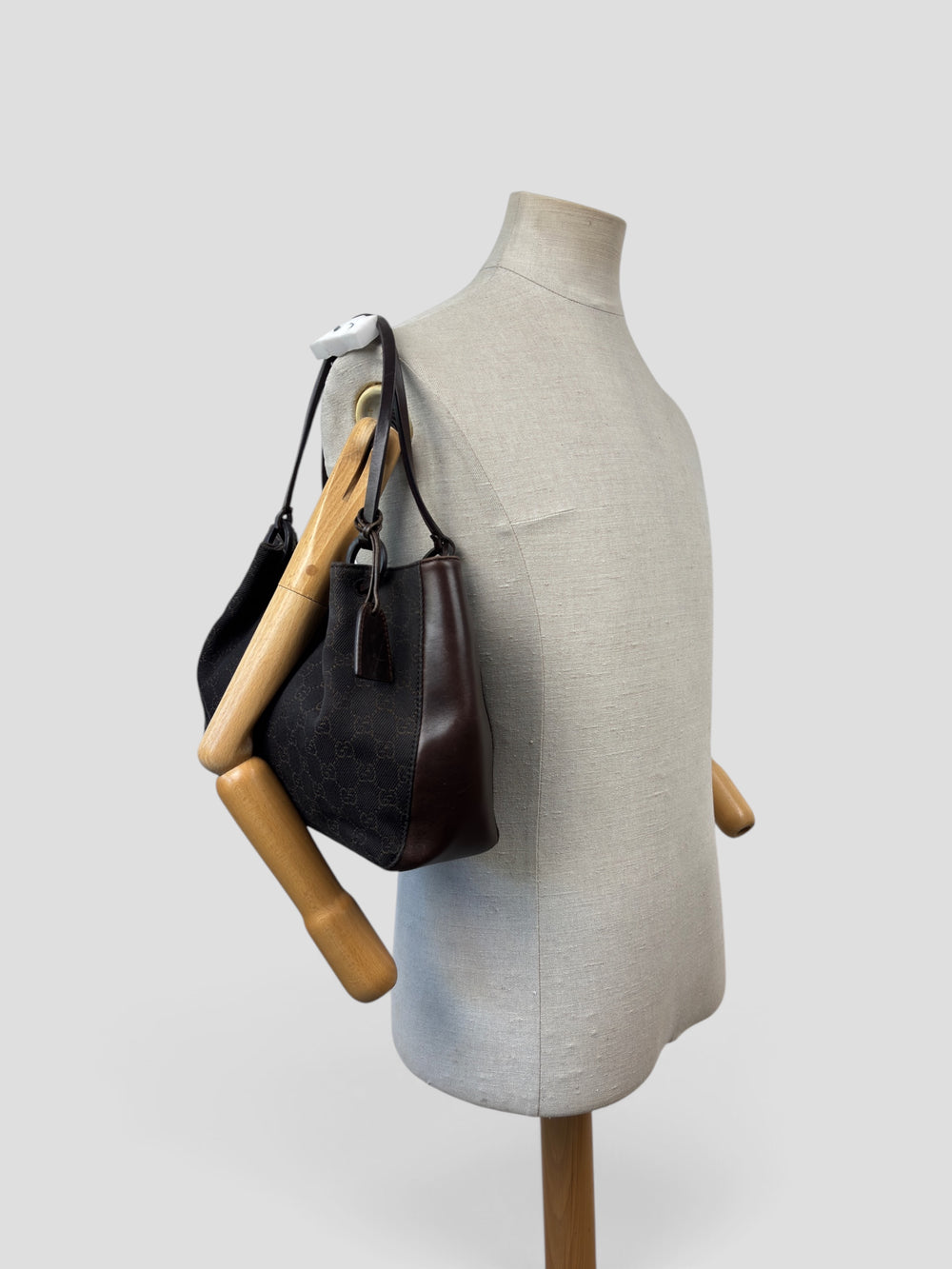 Gucci GG Canvas Ring Tote Shoulder Bag