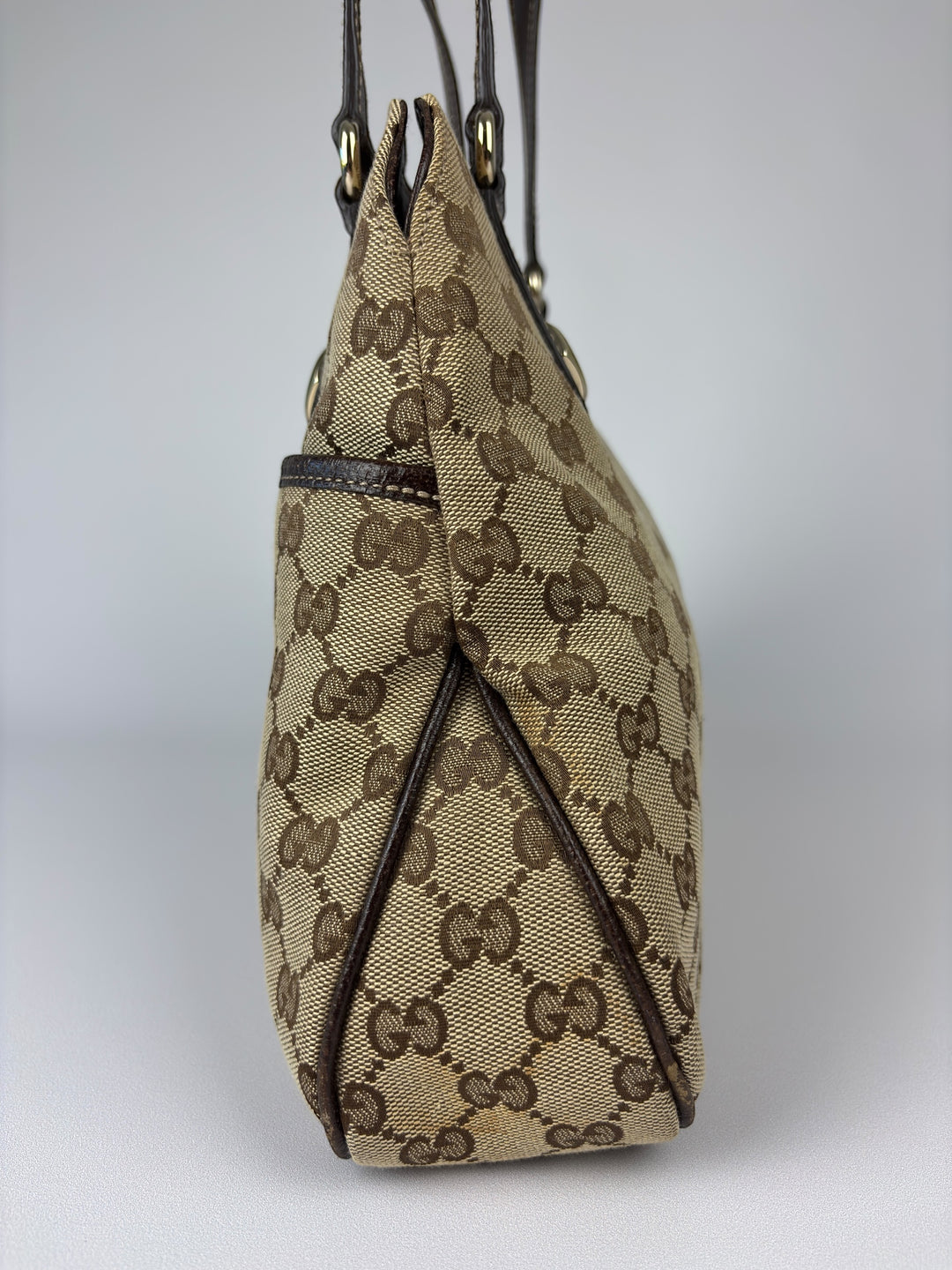 Gucci Charmy GG Canvas Shoulder Bag