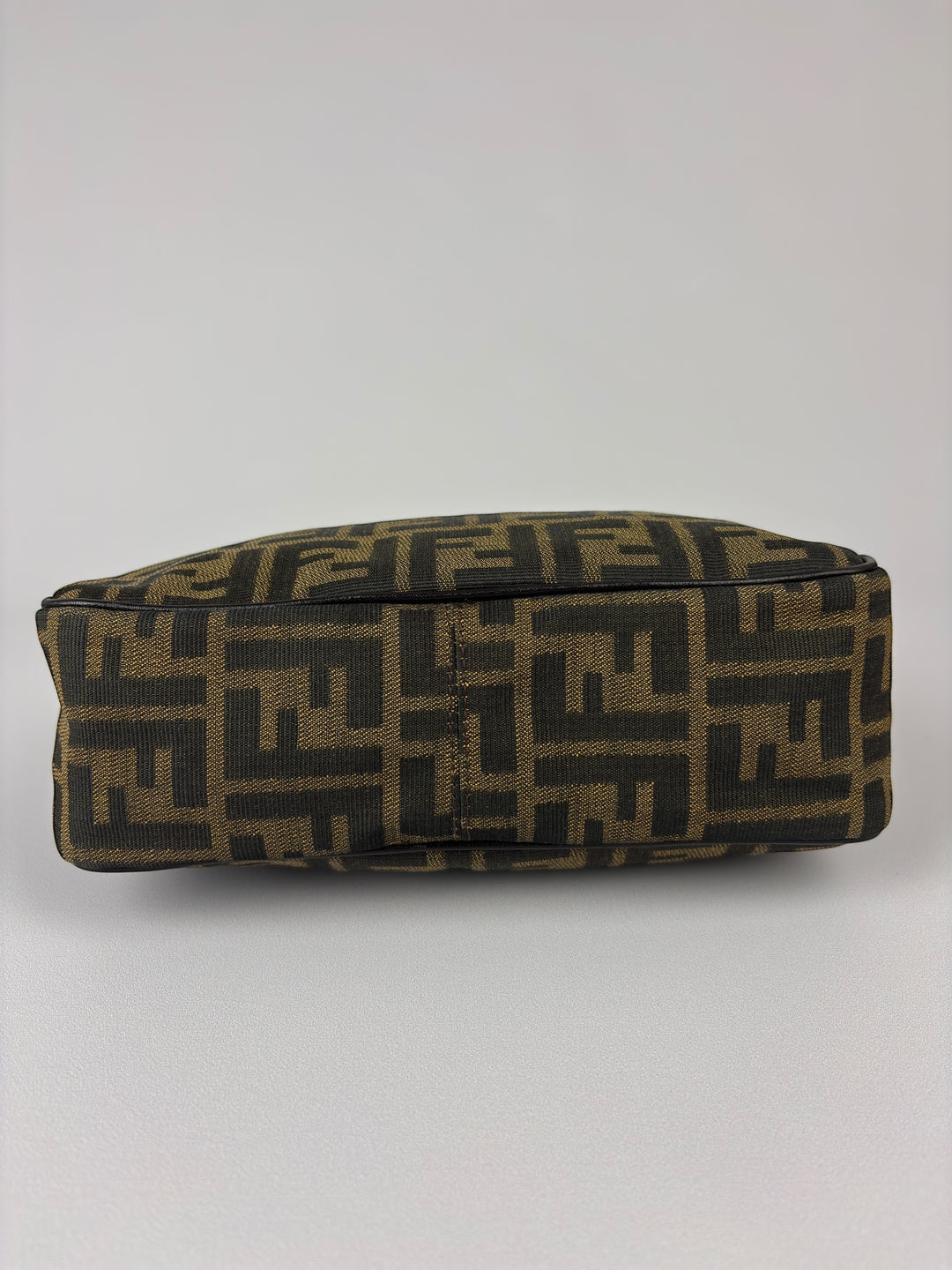 Fendi Zucca Canvas Hobo Shoulder Bag