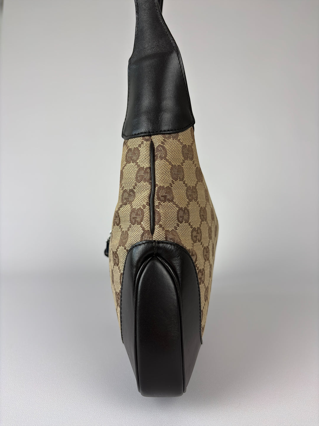 Gucci Jackie Web GG Canvas Shoulder Bag