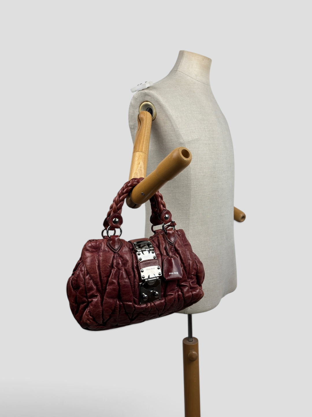 Miu Miu Matelassé Coffer Bag / Handbag