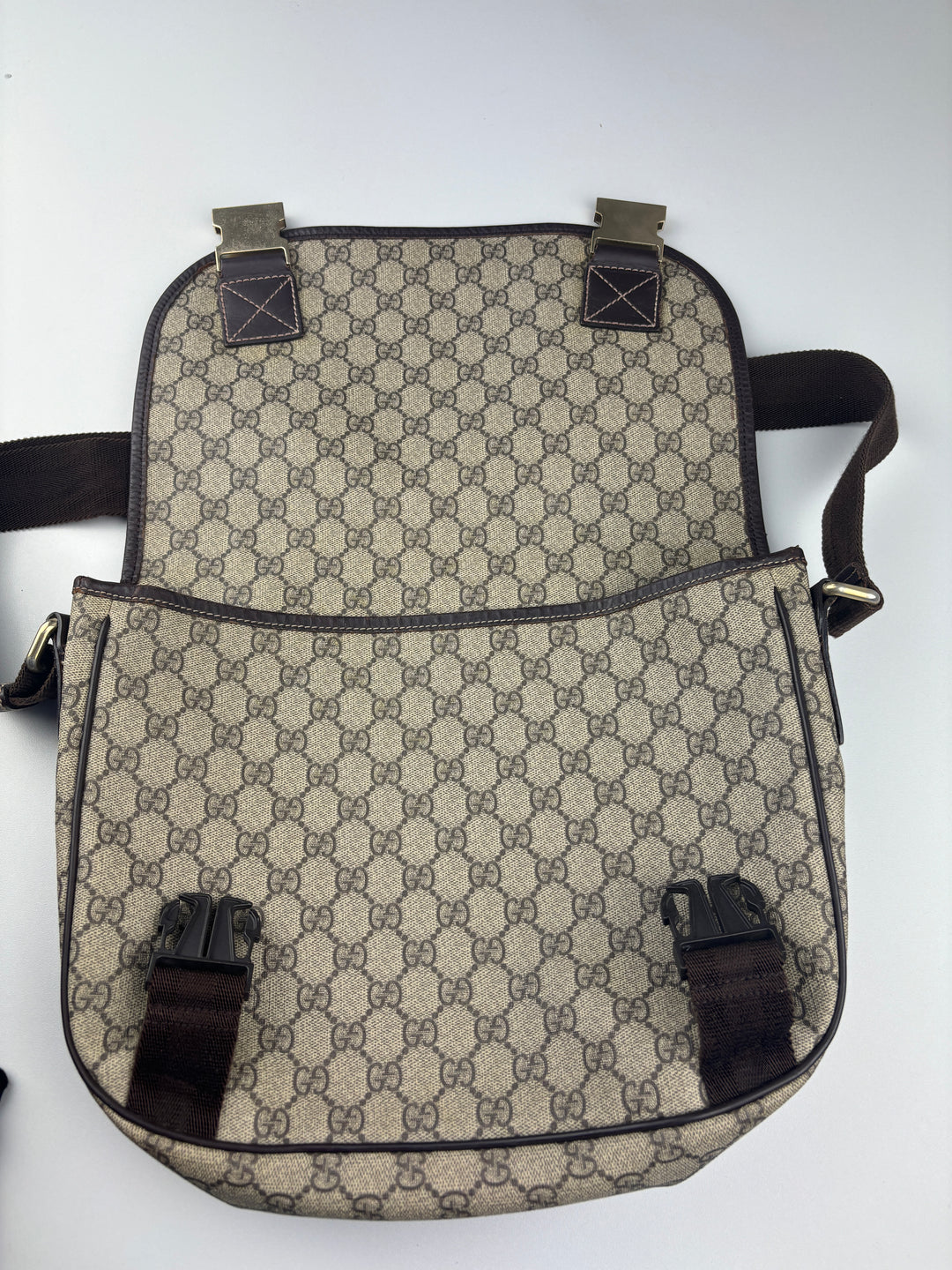 Gucci Double Clip Crossbody Bag