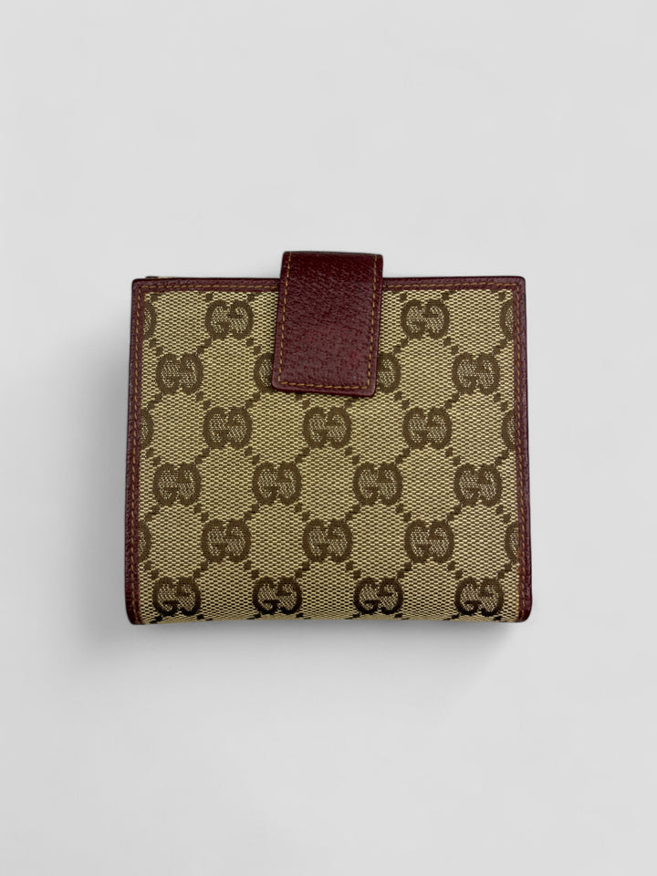 Gucci Monogram Wallet - SANZVintage - Vintage Designer Fashion