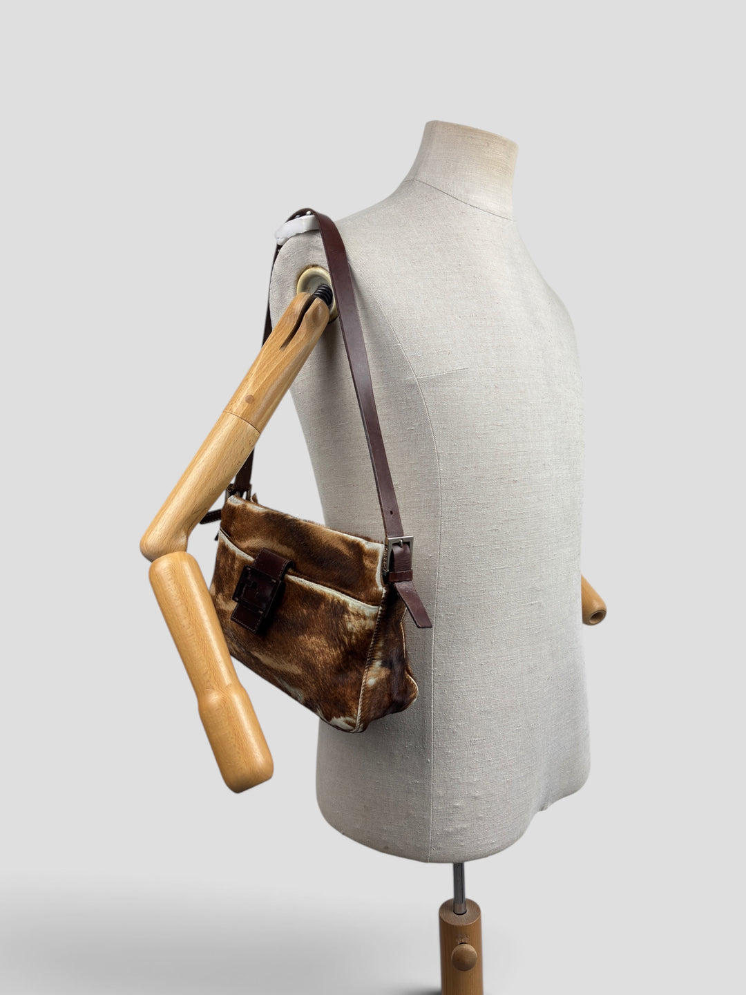 Fendi Baguette Pony Haircalf Shoulder-Bag