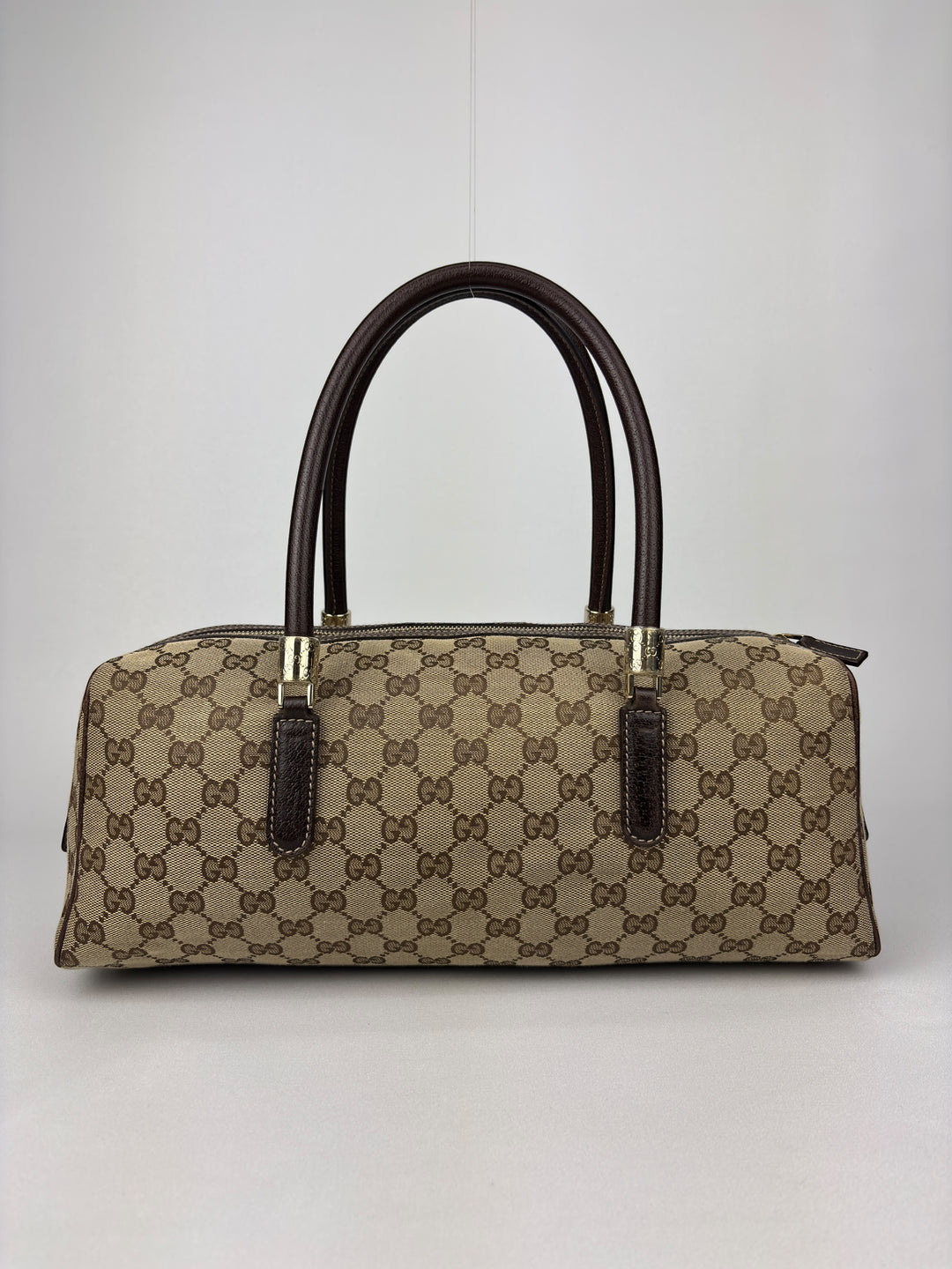 Gucci GG Canvas Web Boston Shoulder-Bag