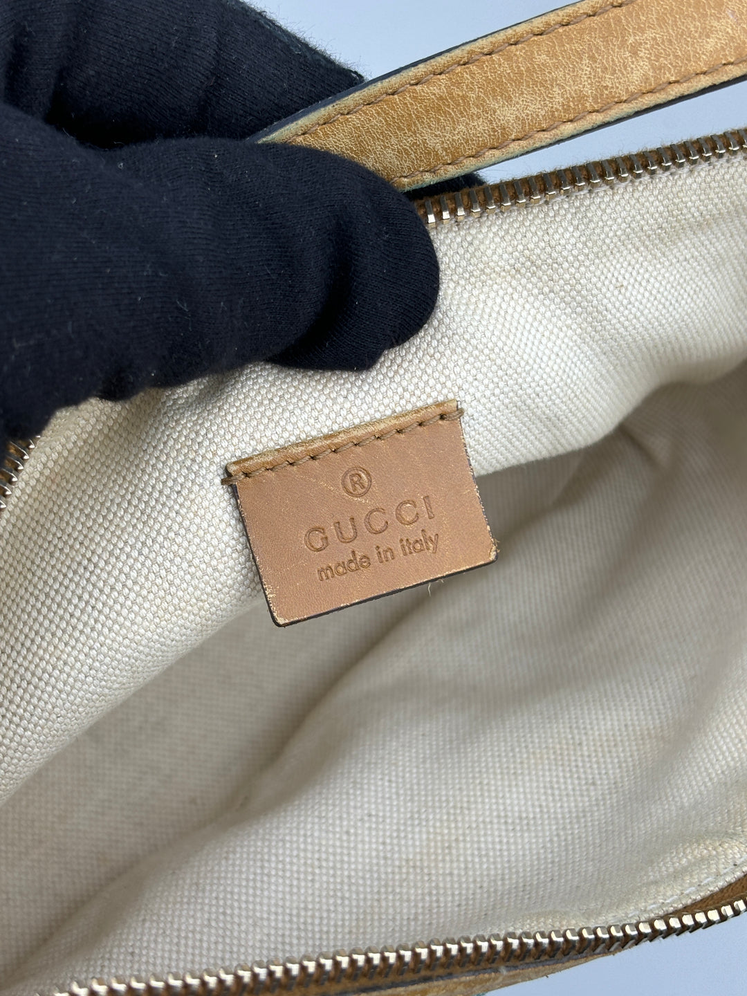 Gucci Denim Pochette