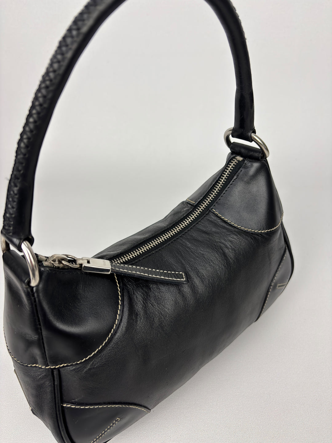 Prada Patent Leather Hobo / Shoulder-Bag