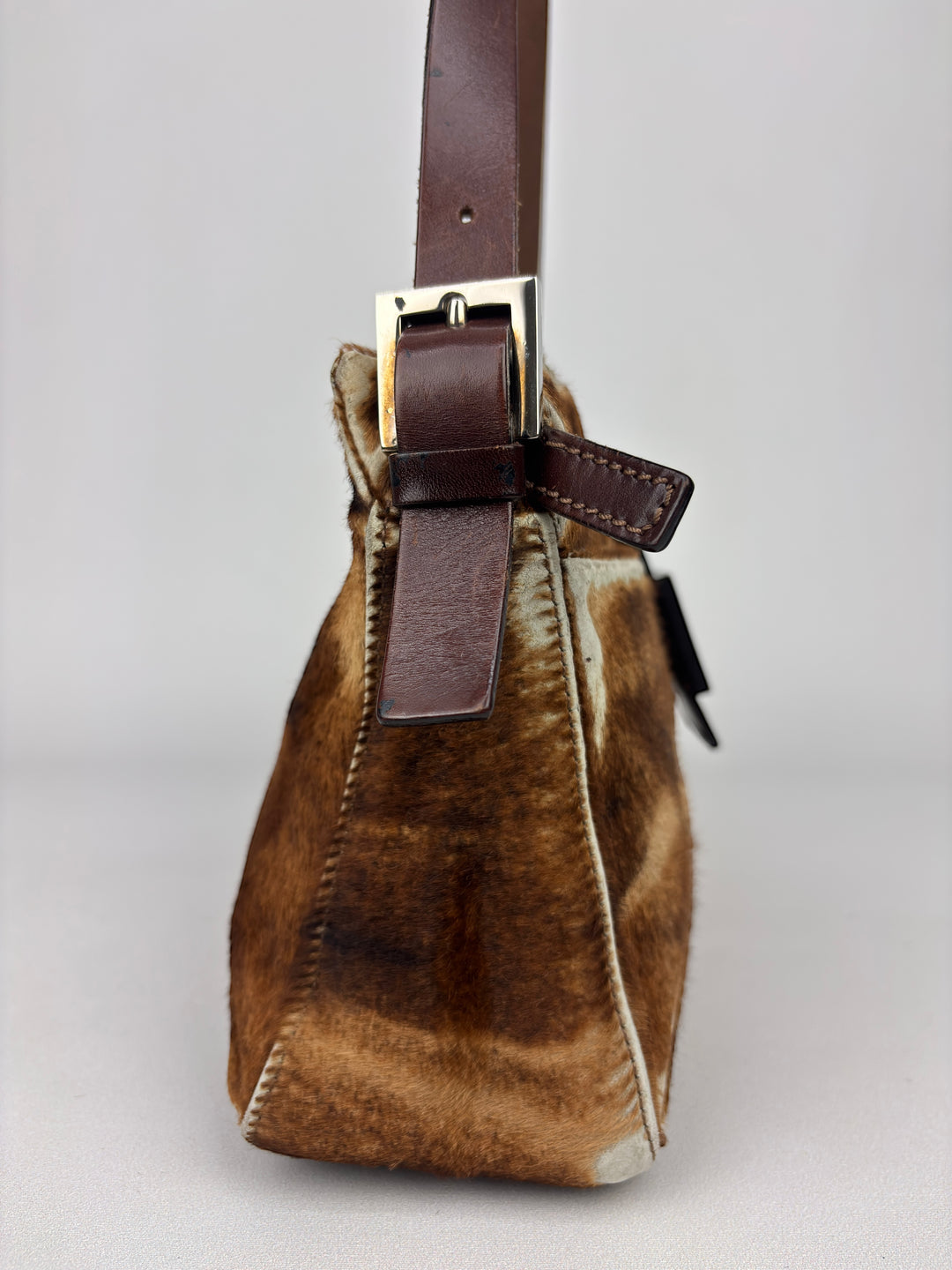 Fendi Baguette Pony Haircalf Shoulder-Bag