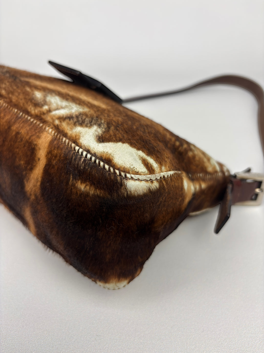 Fendi Baguette Pony Haircalf Shoulder-Bag