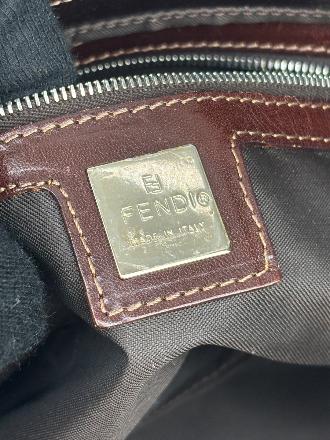 Fendi Baguette Pony Haircalf Shoulder-Bag