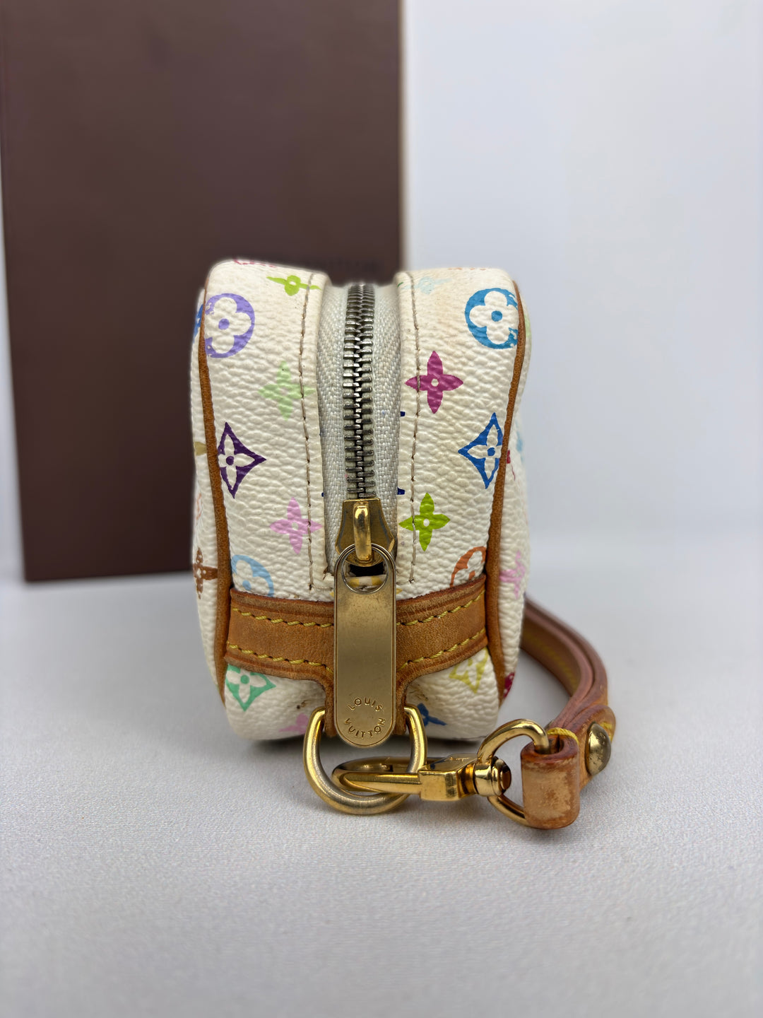Louis Vuitton Wapity Trousse Murakami Multicolore Pouch Clutch
