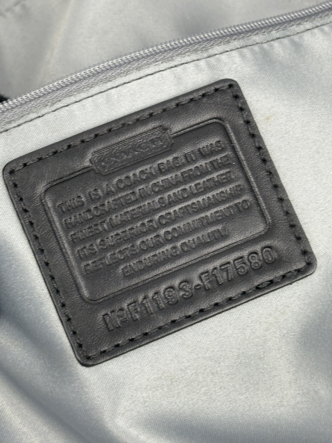Coach Signature Stripe Convertible Tote / Shoulder / Crossbody-Bag