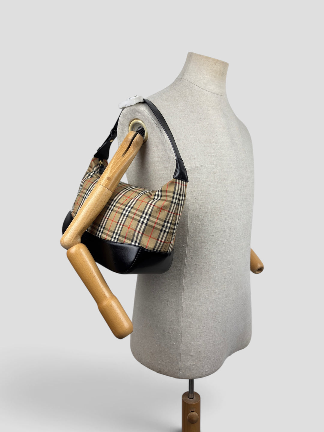 Burberry Nova Check Hobo / Shoulder-Bag