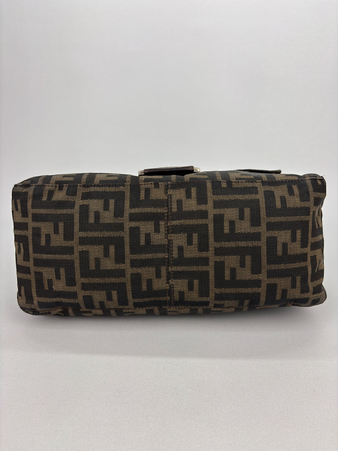 Fendi Mamma Baguette Zucca Canvas Shoulder-Bag