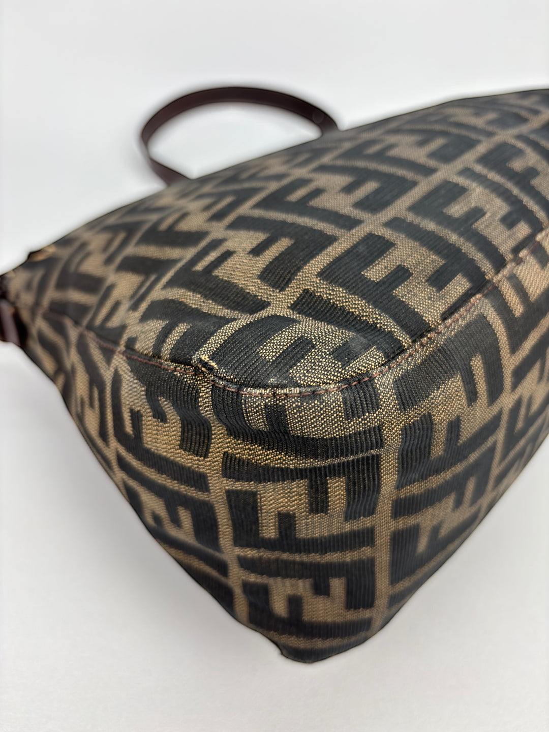 Fendi Mamma Baguette Zucca Canvas Shoulder-Bag