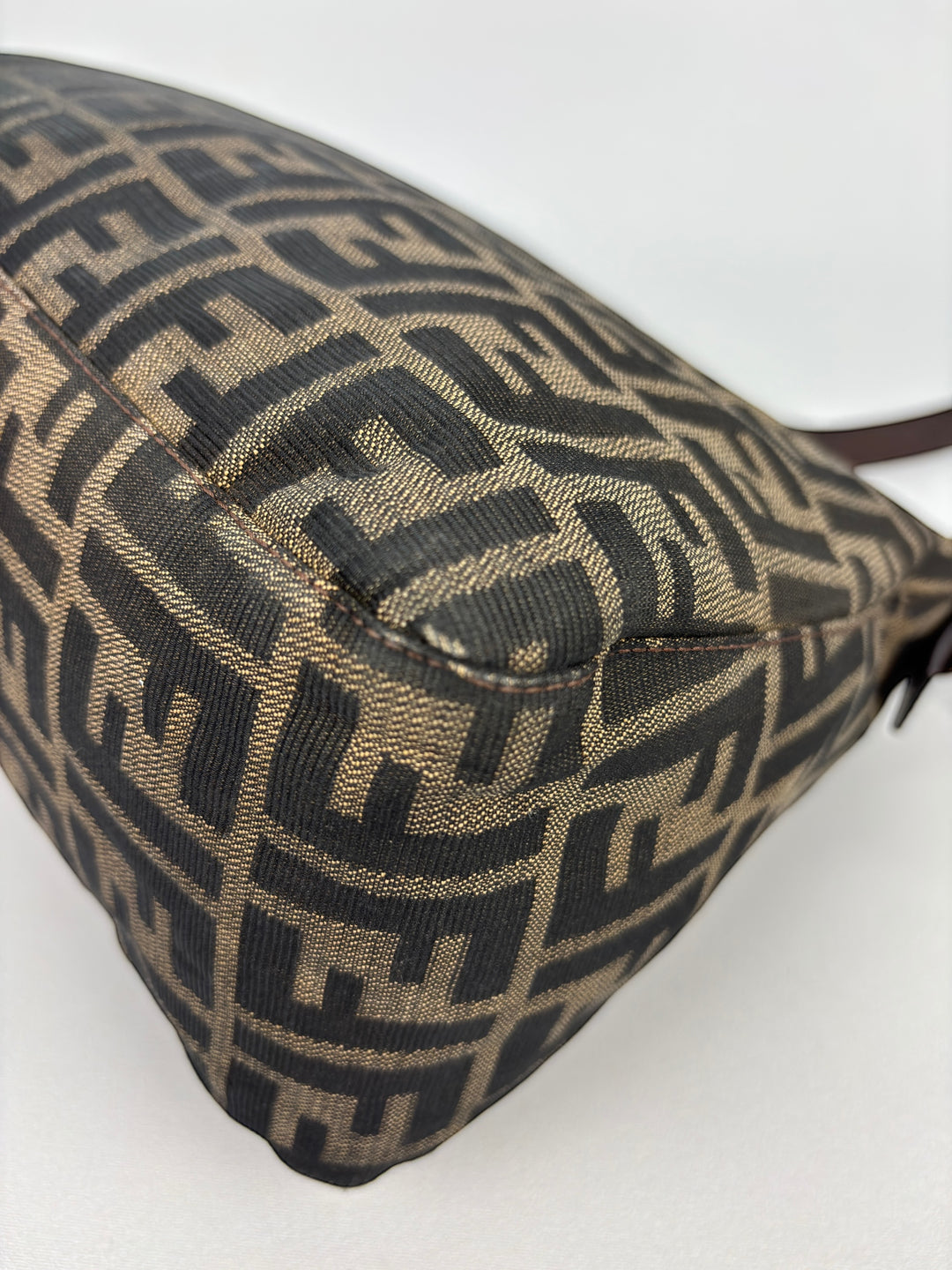 Fendi Mamma Baguette Zucca Canvas Shoulder-Bag