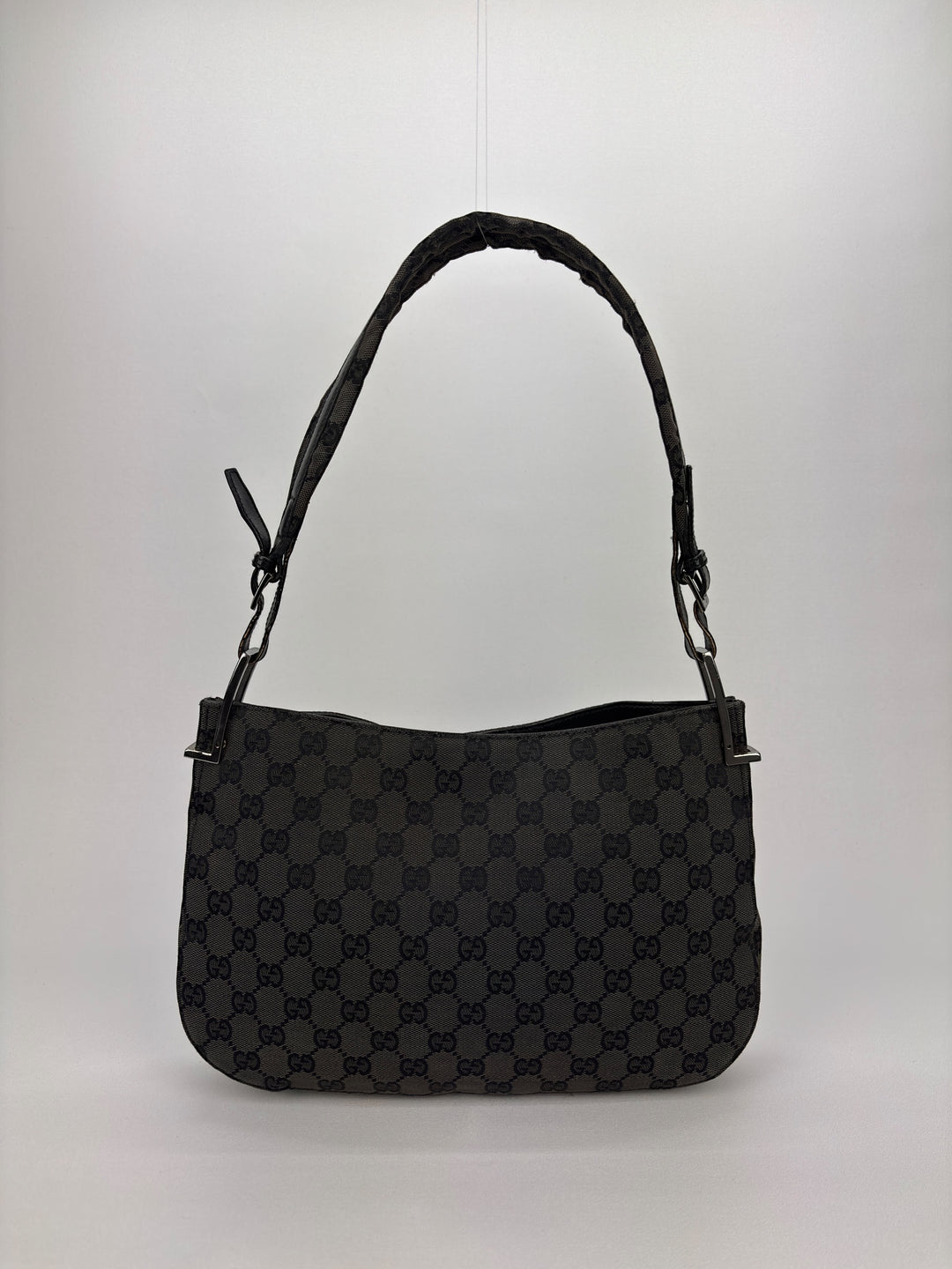 Gucci GG Canvas Baguette Hobo / Shoulder-Bag