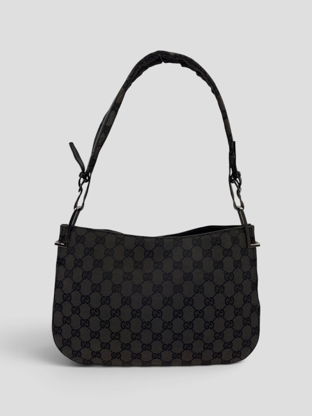 Gucci GG Canvas Baguette Hobo / Shoulder-Bag