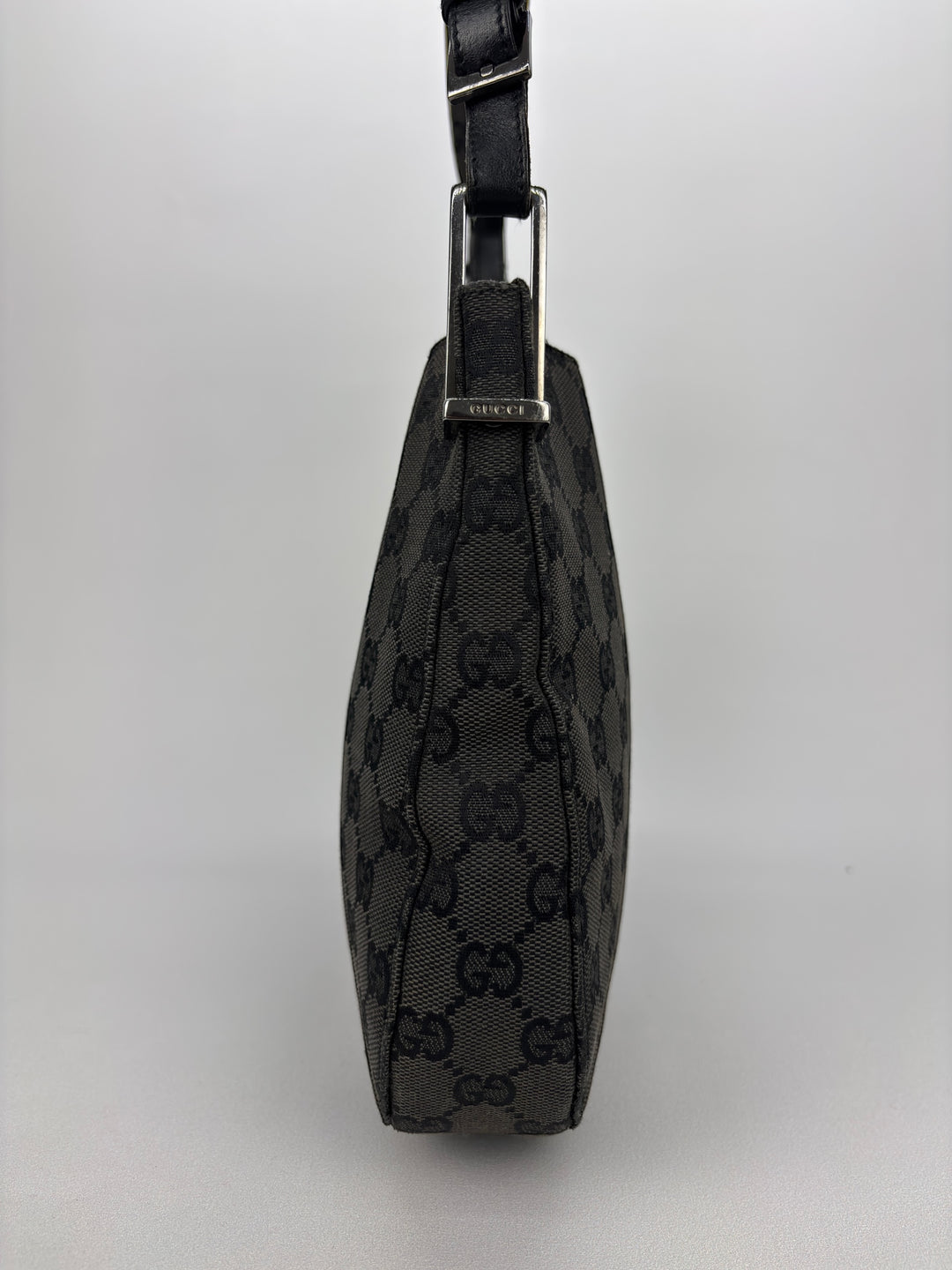 Gucci GG Canvas Baguette Hobo / Shoulder-Bag