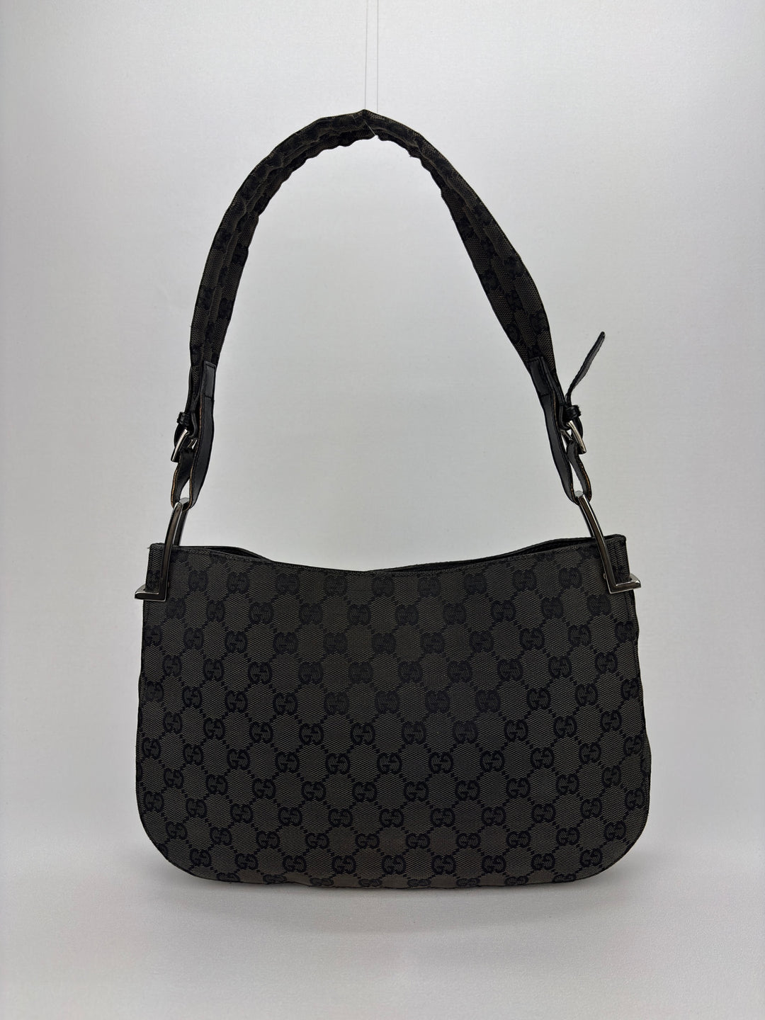 Gucci GG Canvas Baguette Hobo / Shoulder-Bag