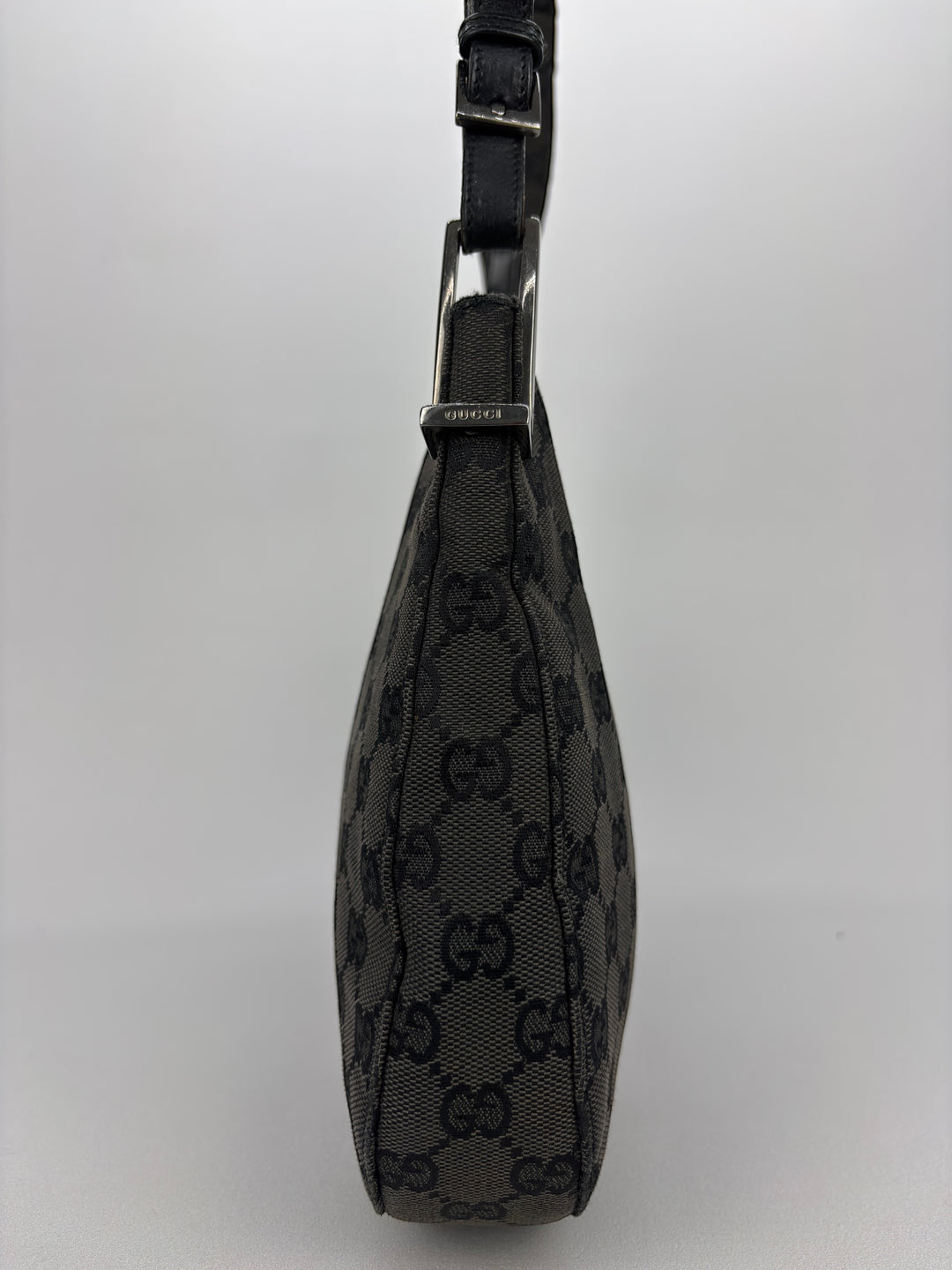 Gucci GG Canvas Baguette Hobo / Shoulder-Bag