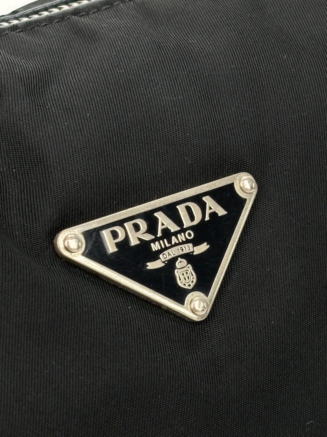 Prada Nylon Snake Optic Hobo Shoulder-Bag