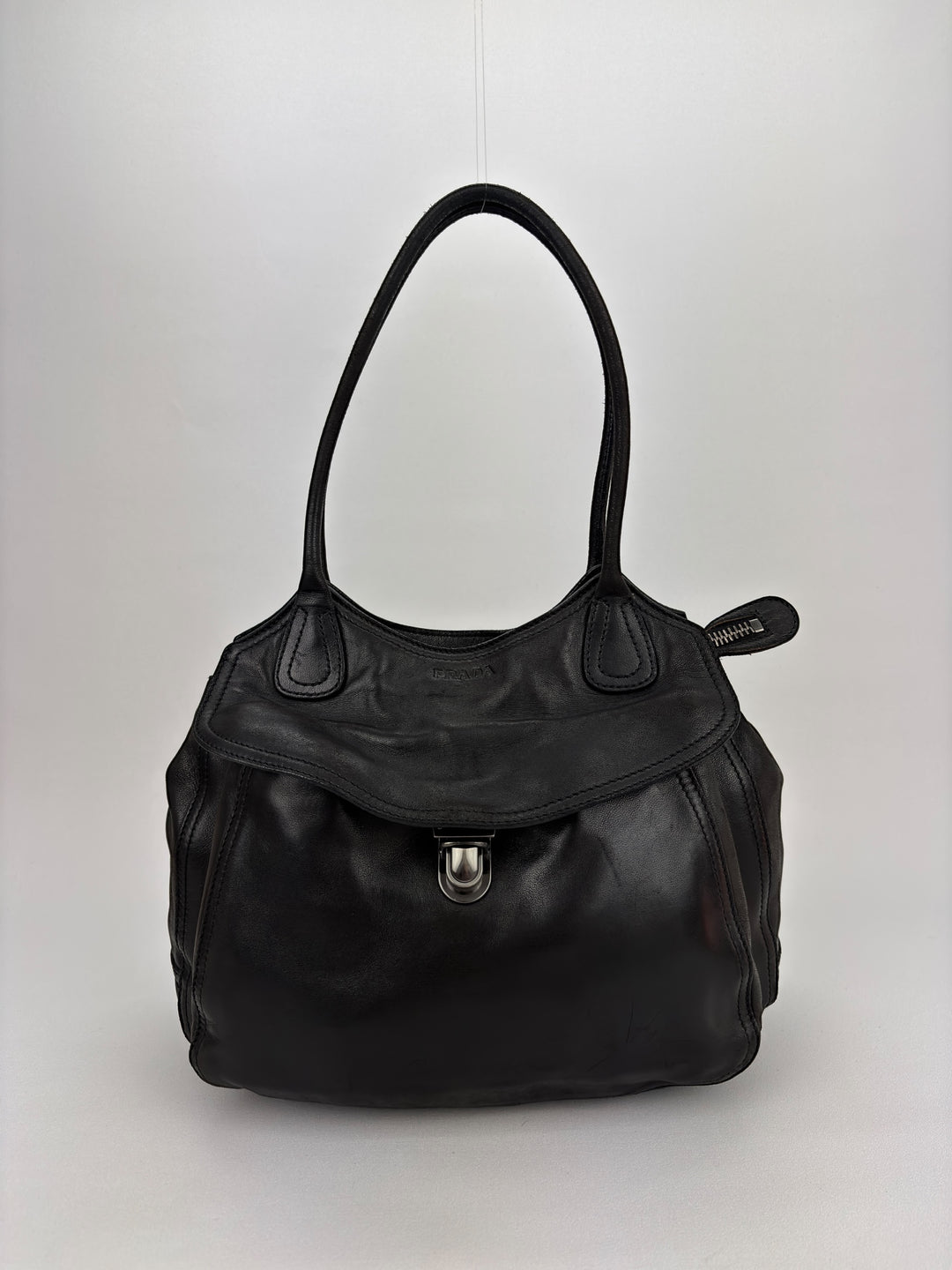 Prada Vitello Leather Hobo/ Shoulder-Bag