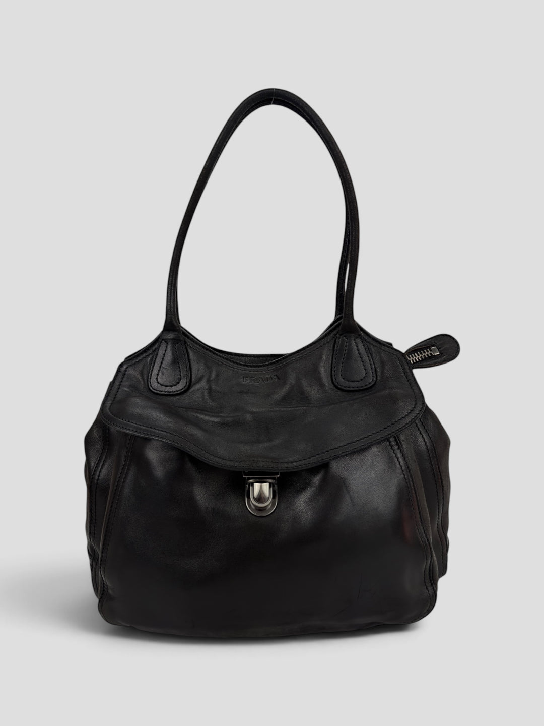 Prada Vitello Leather Hobo/ Shoulder-Bag