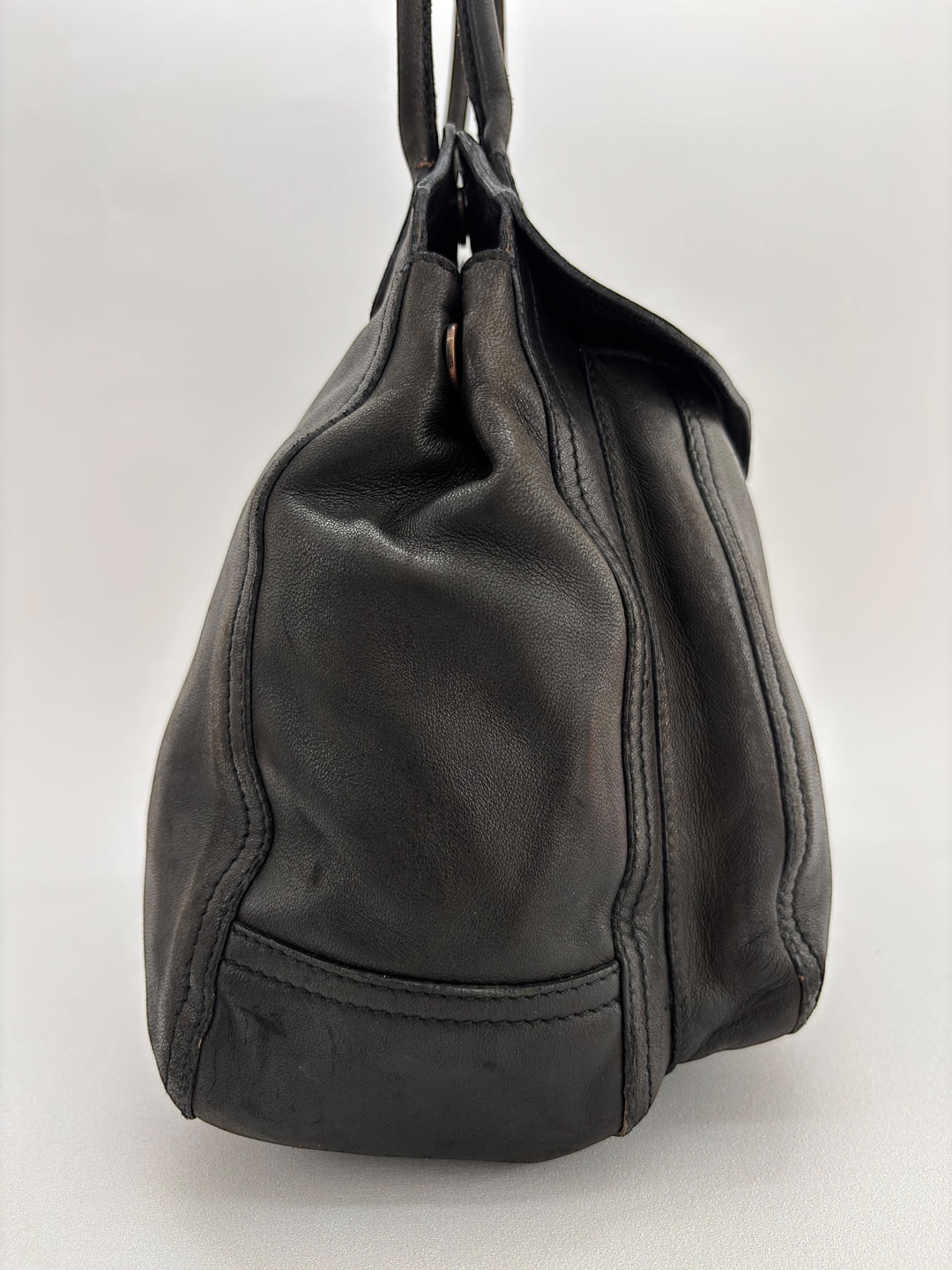 Prada Vitello Leather Hobo/ Shoulder-Bag