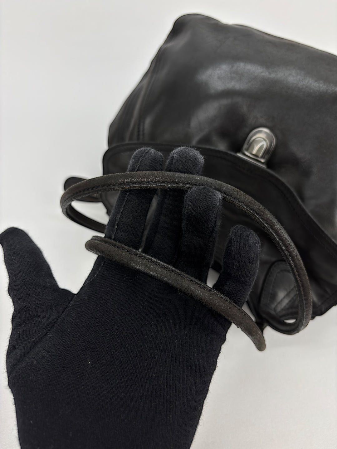Prada Vitello Leather Hobo/ Shoulder-Bag