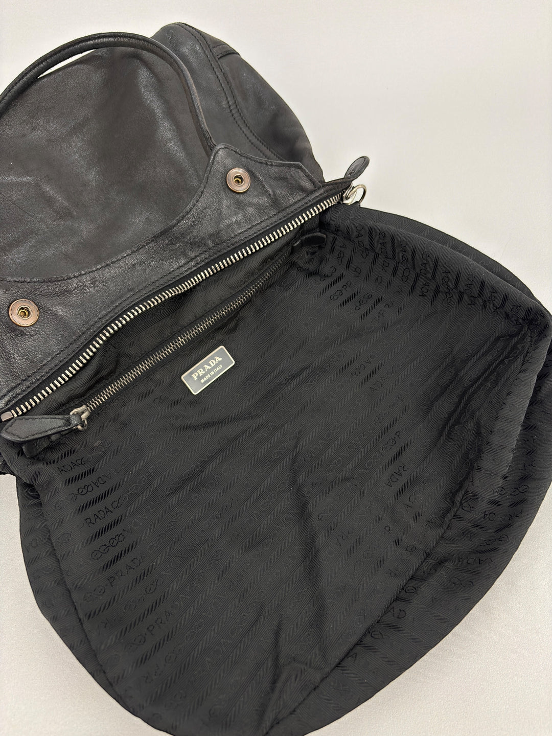 Prada Vitello Leather Hobo/ Shoulder-Bag