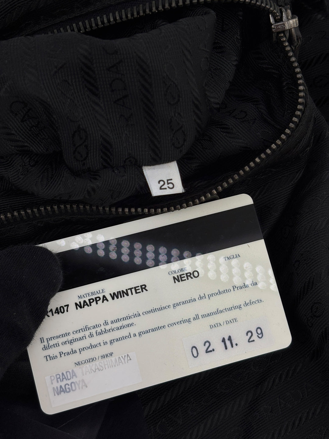 Prada Vitello Leather Hobo/ Shoulder-Bag
