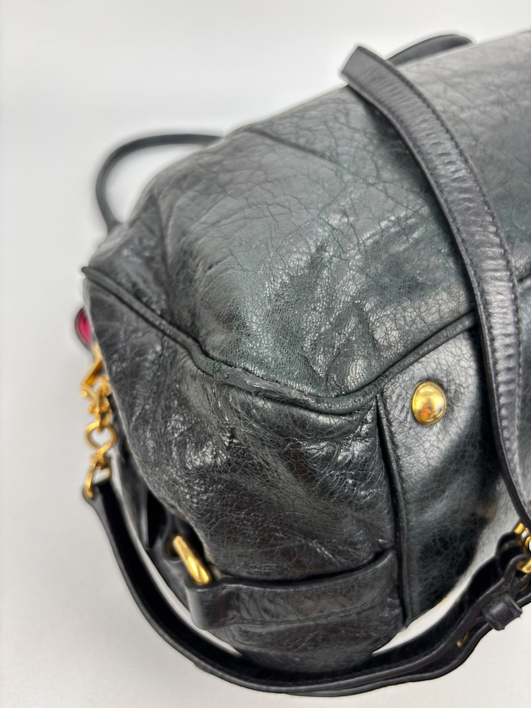 Miu Miu Vitello Lux Shoulder / Crossbody-Bag
