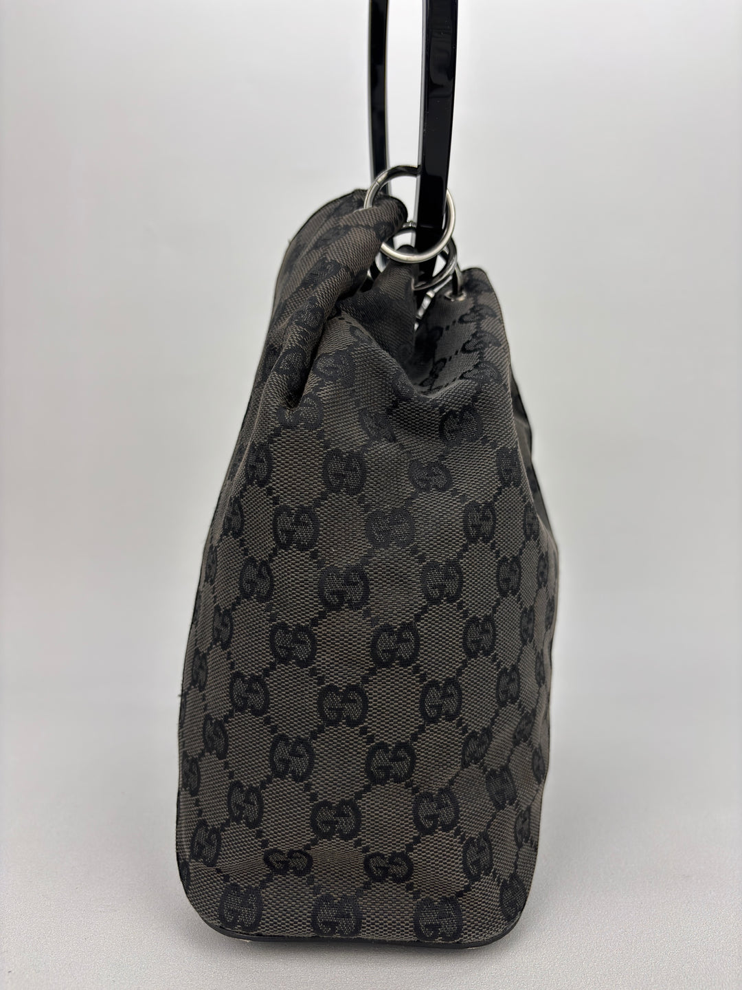 Gucci by Tom Ford GG Canvas Acrylic Ring Bucket Bag