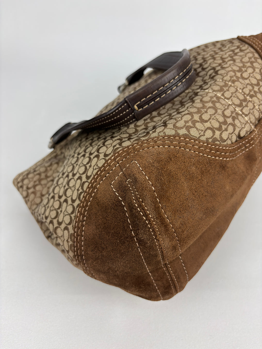 Coach Signature Buckle Soho Multi Pocket Tote / Shoulder-Bag