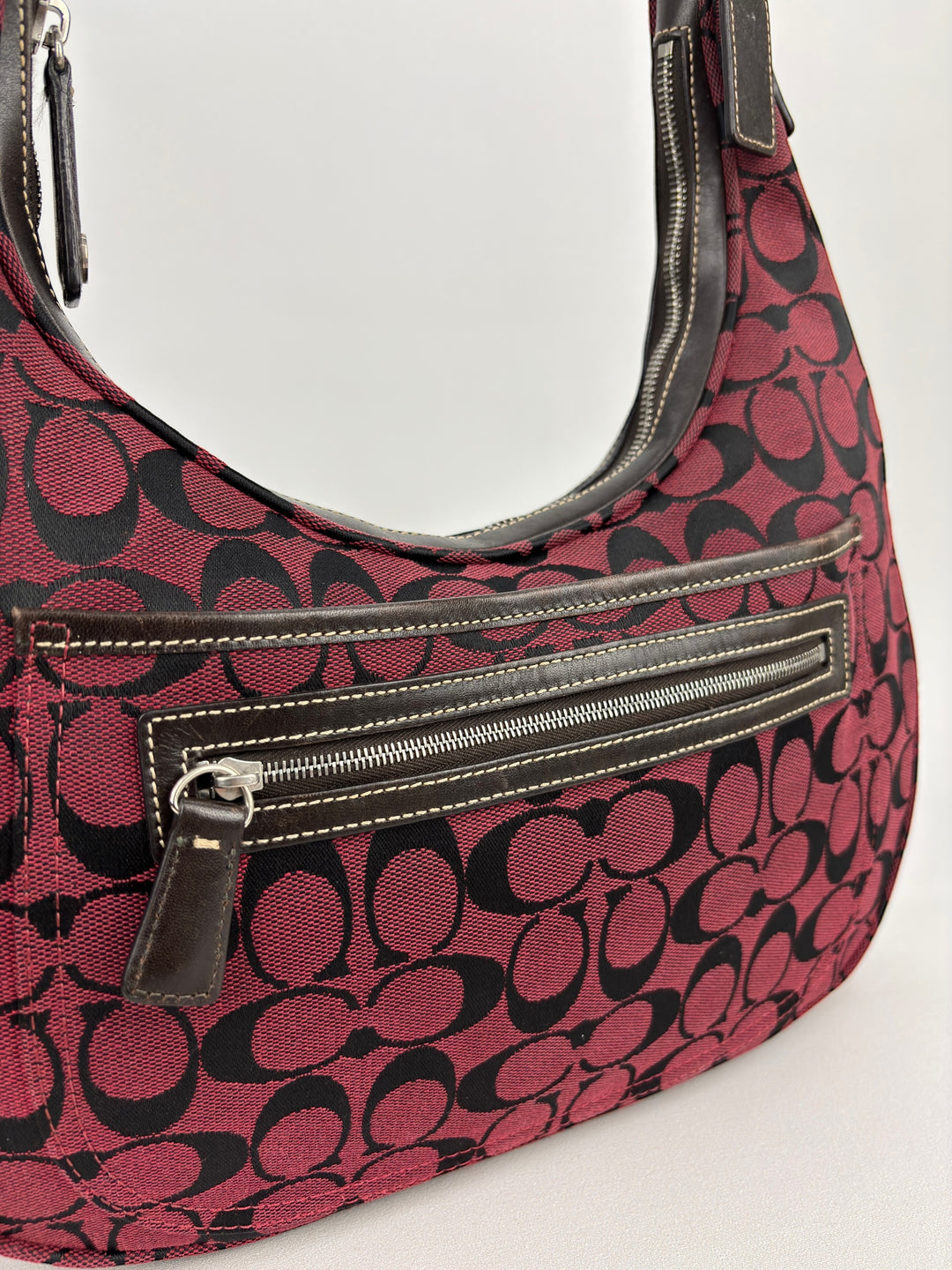 Coach Signature Hobo Croissant Shoulder-Bag