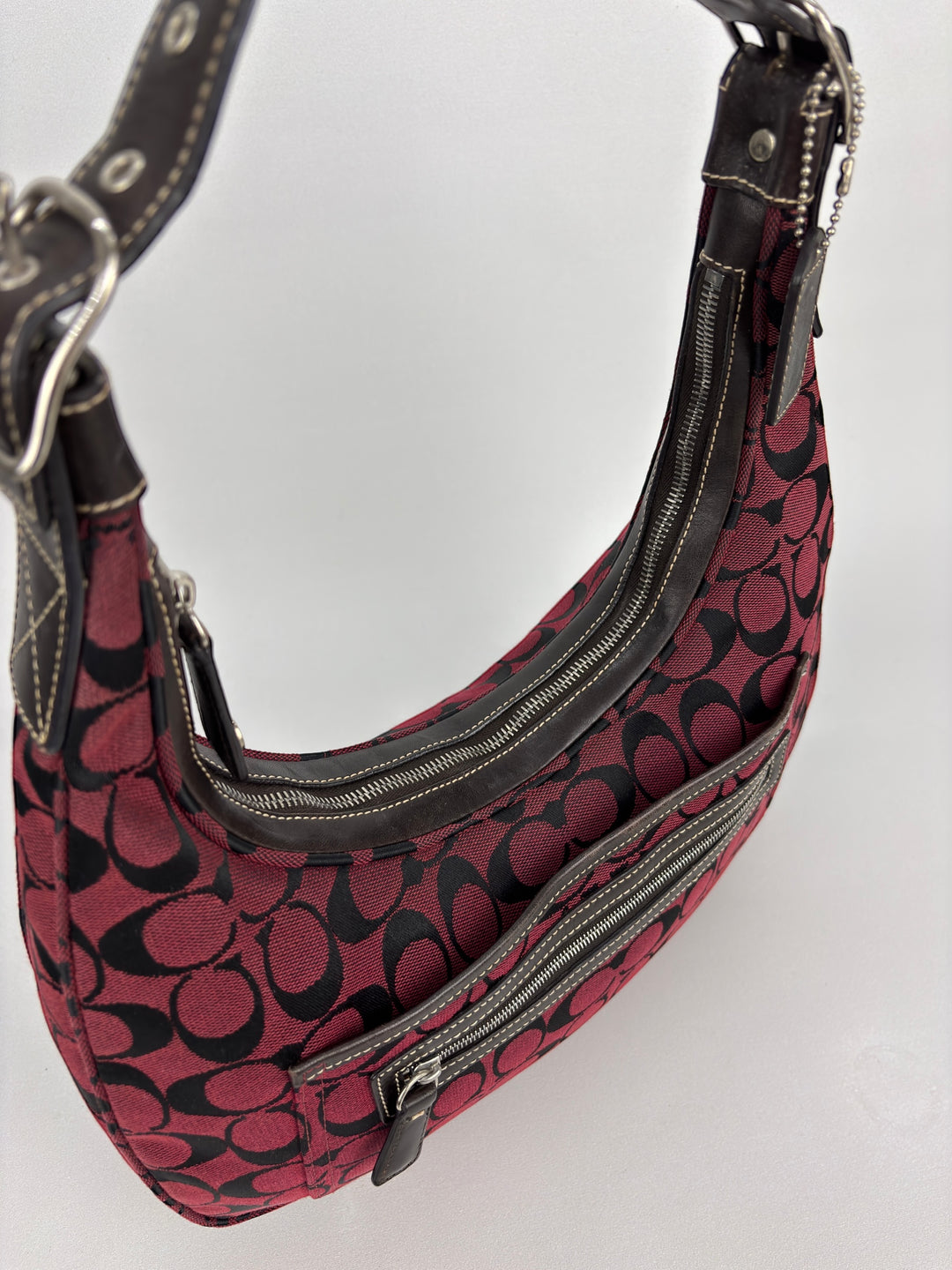 Coach Signature Hobo Croissant Shoulder-Bag