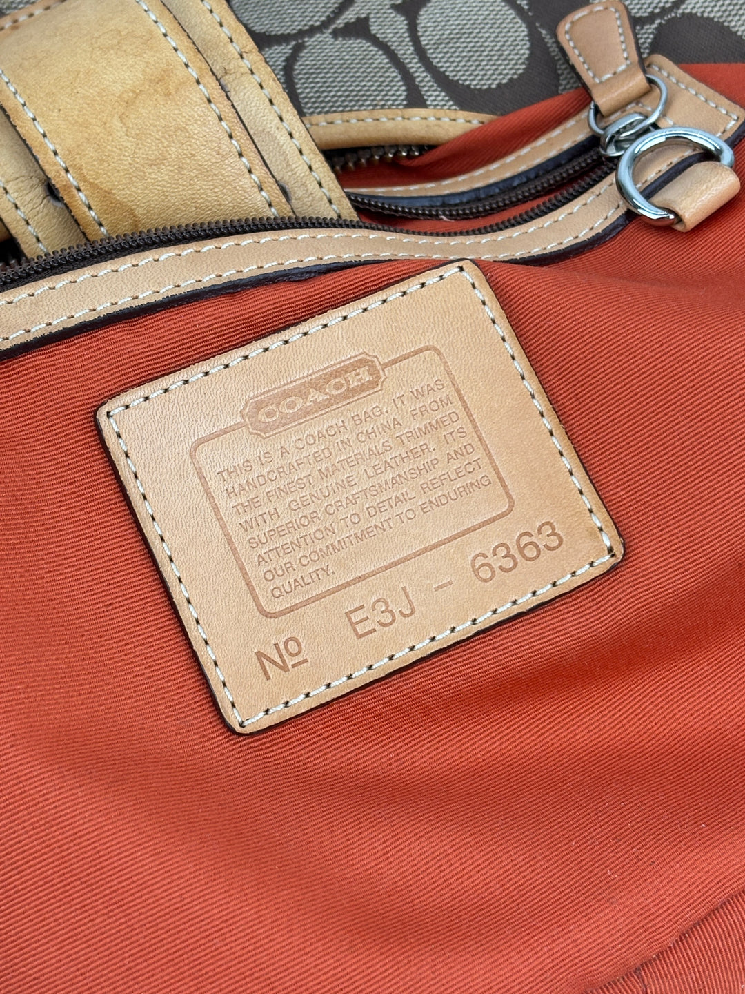 Coach Signature Buckle Hobo Bag Shoulder-Bag
