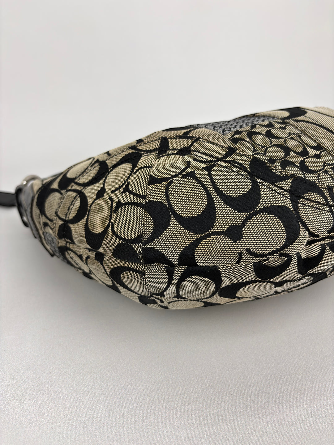 Coach Patchwork Signature Small Hobo Croissant Shoulder-Bag
