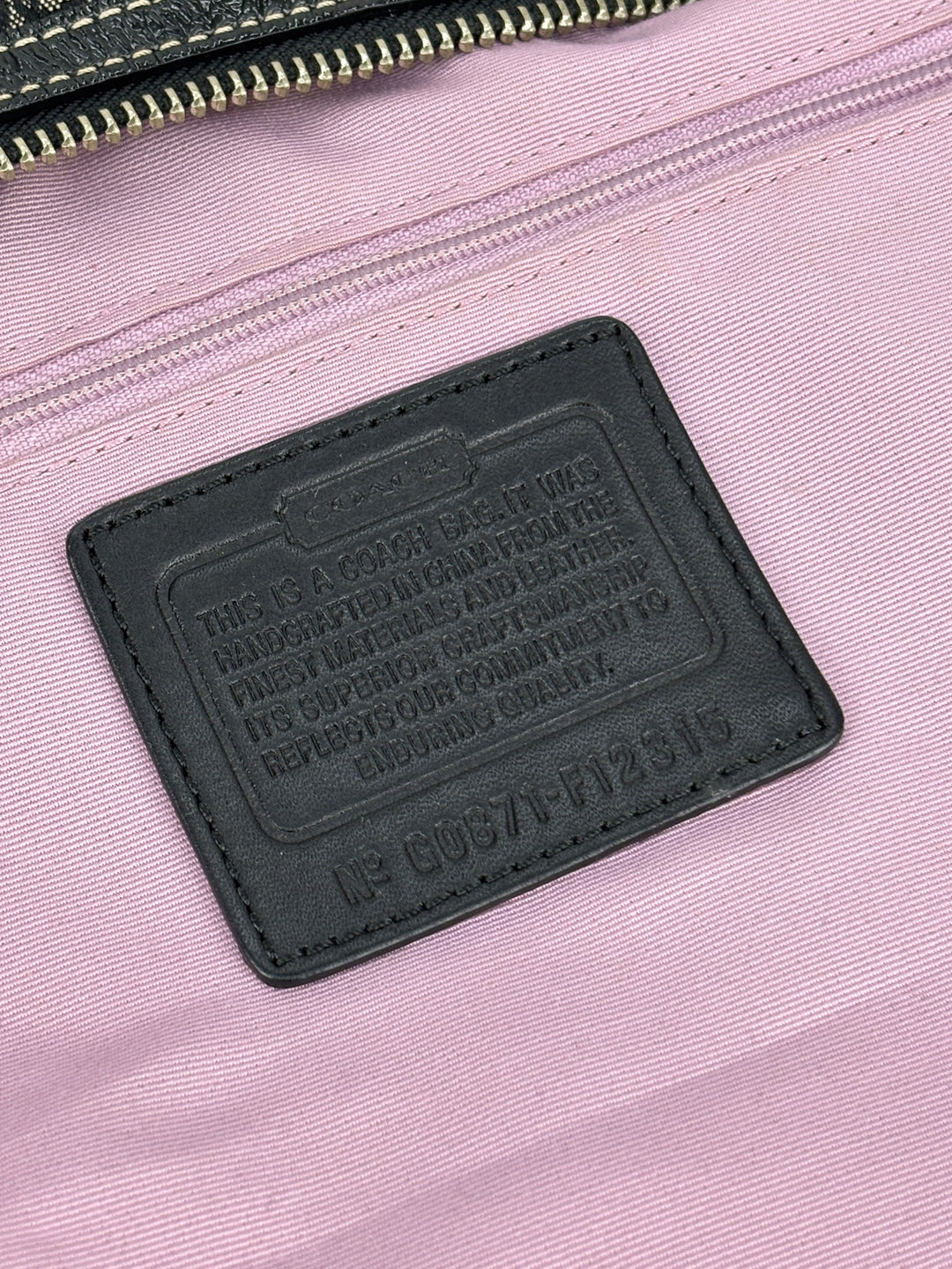 Coach Patchwork Signature Small Hobo Croissant Shoulder-Bag