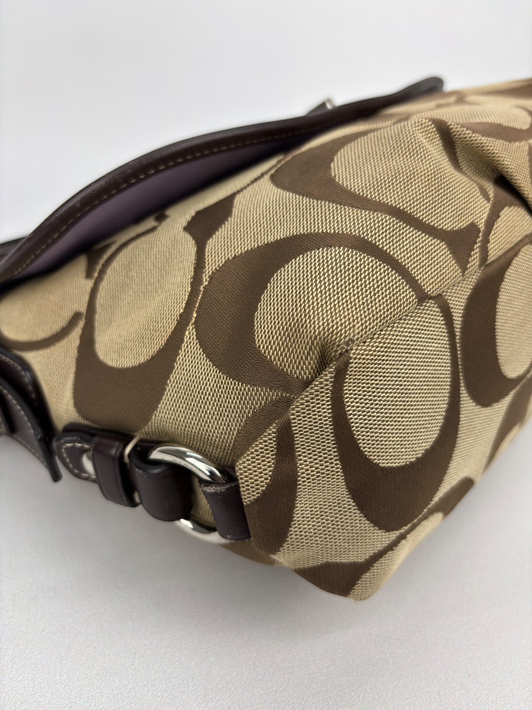Coach Signature C Turnlock Flap Shoulder / Hobo-Bag