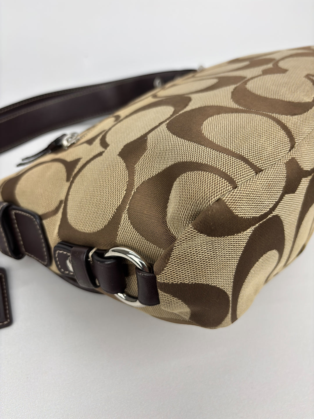 Coach Signature C Turnlock Flap Shoulder / Hobo-Bag