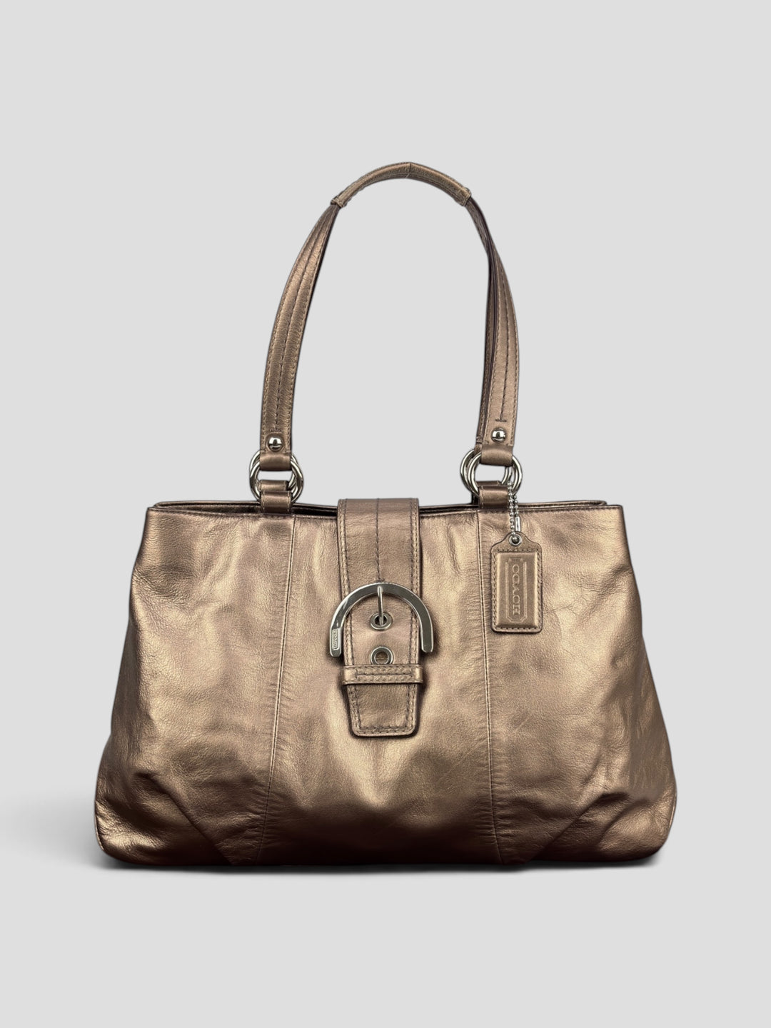Coach Buckle Shopper / Tote / Shoulder-Bag